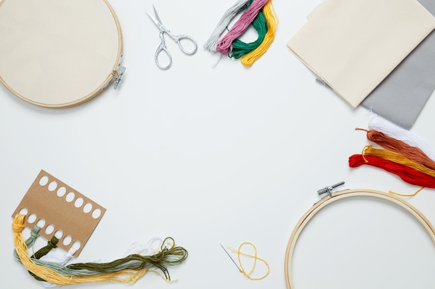 Studio haftu z narzędziami